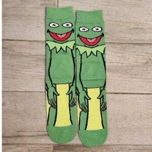 NEW! KERMIT the Frog SOCKS Kermit Socks Funny Socks The Muppets Socks